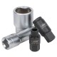 Coffret de 5 douilles pour bombe injecteur – entraînement 1/2" et 1/4", idéal pour injecteurs diesel
