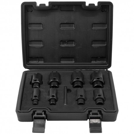 Kit complet de réparation de filetage interne et externe de M14 à M28 – Acier chrome-molybdène – 9 pièces