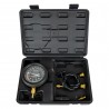 Kit vérificateur de pression et de vide 0-0,7Kg/cm² – 0-28inHg – 9 pièces avec manomètre précis