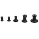Outil pour fermeture de soupapes sur perceuse – 5 ventouses Ø16 à 40 mm – max 1250 RPM