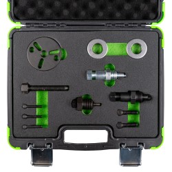 Kit de dépose d’embrayage pour compresseur de climatisation – 12 pièces pour intervention précise et rapide