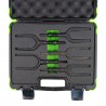 Coffret de 5 extracteurs de rotule de fourche pour marteau pneumatique – ouvertures 20 à 42mm