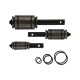 Kit de 3 extensions pour élargir les embouts de tubes d’échappement – diamètres de 1-1/8" à 3-1/2"