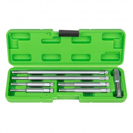 Kit complet pour réparation de filetage de bougie – 7 dimensions de M8 à M18, avec longueurs variées