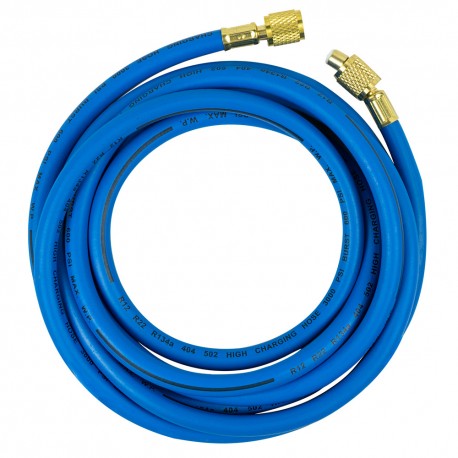 Tube de basse pression bleu 3 mètres avec filetage 1/4" SAE – Ref. 54291/54292