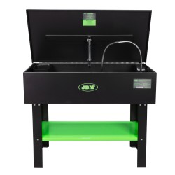Machine de nettoyage de pièces 150L – Pompe intégrée, débit 2,7 à 3,6 L/min, pour dégraissage à base d’eau