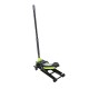 Cric rouleur hydraulique 2T pour véhicules bas – Hauteur mini 75 mm avec protection caoutchouc et roues en nylon