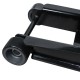 Cric hydraulique 3T avec levier d’élévation – Hauteur 100 à 533 mm, roues nylon, protection caoutchouc, conforme EN1494