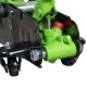 Cric rouleur hydraulique 2 tonnes avec levée de 130 à 355 mm – Compact et conforme à la norme EN1494