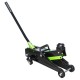 Cric rouleur hydraulique 3 tonnes avec pédale d’approche – Hauteur 140 à 520 mm, robuste et conforme EN1494