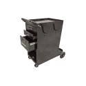 Servante mobile 3 tiroirs en acier pour poste à souder avec espace bouteille et rangement accessoires – 760x361x726mm