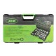 Coffret de 21 outils professionnels 3/4" avec douilles hexagonales de 19 à 50 mm – Cliquet, rallonges et finition zinguée