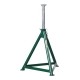 Chandelle à goupille en acier 3 tonnes avec 5 positions de réglage – Hauteur réglable de 346 à 510 mm – Structure robuste