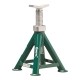Chandelle à vis 12T avec selle massive – Hauteur réglable de 320 à 500 mm – Base 230 mm – Structure acier robuste