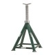 Chandelle à vis 12T avec selle massive – Hauteur réglable 475 à 725 mm – Base large 395 mm – Structure acier haute résistance