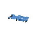 Chariot de visite monobloc HDPE 6 roues avec appui-tête – Capacité 100 kg – Structure robuste et légère pour garage ou atelier