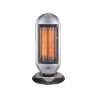 Radiateur infrarouge oscillant 900W 220–240V avec sécurité anti-basculement et 2 niveaux de chauffe