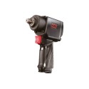Clé à chocs pneumatique compacte 3/8" – 474 Nm – Twin Hammer – silencieuse, puissante, idéale accès restreints