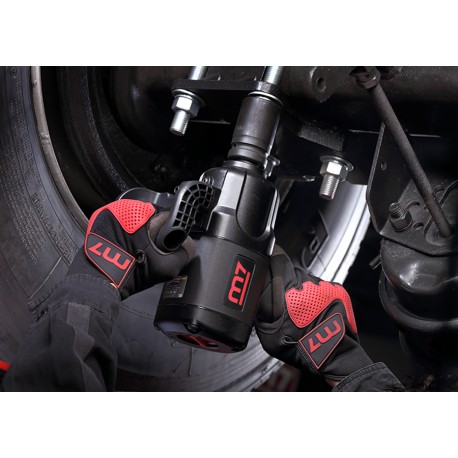 Clé à chocs composite 1" (3118 Nm) M7 – Format pistolet compact et puissant – Corps magnésium – Rotor 6 palettes