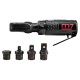 Mini cliquet pneumatique 54 Nm avec têtes interchangeables 1/4", 3/8", 1/2" et embouts 1/4" – 134 mm