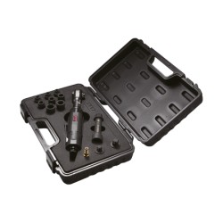 Coffret cliquet pneumatique 1/2" 135 Nm avec douilles creuses, adaptateurs et rallonge – 13 pièces