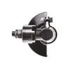 Tête de disqueuse pneumatique Ø 75 mm – 14000 tr/min – 0,5 CV – Disque non fourni – Poignée NE405 vendue séparément
