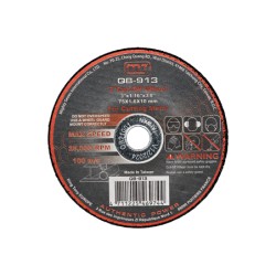 Disque à tronçonner Ø75 mm x 1,5 mm – Alésage 10 mm – Pour disqueuses M7 QC213 et QC253