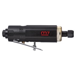 Meuleuse droite à pince Ø3 & Ø6 mm – 20000 tr/min – Moteur 0,9 cv – Échappement arrière – Pour polissage et ébavurage intensif