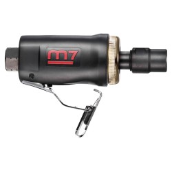 Mini meuleuse droite à pince 3 & 6 mm – 25000 tr/min – compacte, légère, sécurisée avec échappement arrière