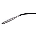 Stylo graveur pneumatique – 13000 coups/min – coque inox, anti-rouille, prise striée, faible conso d’air, léger (230 g)