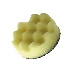 Mousse de polissage dure Ø75 mm – rénovation d’optiques – compatible QP113 / QP123 – rugueuse, rigide