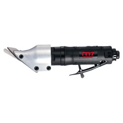 Cisaille droite pneumatique – 2600 tr/min – coupe métal/inox 1,2 mm – poignée antidérapante – lame renforcée