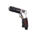 Perceuse pneumatique – mandrin auto-serrant 10 mm – 2200 tr/min – poignée anti-chaleur – échappement arrière