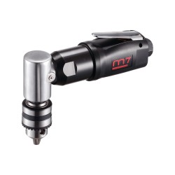 Mini perceuse d’angle pneumatique avec mandrin à clé Ø6 mm – tête 90° – compacte et maniable – 5000 tr/min