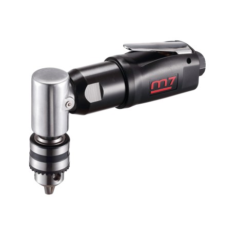 Mini perceuse d’angle pneumatique avec mandrin à clé Ø6 mm – tête 90° – compacte et maniable – 5000 tr/min