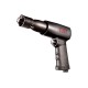 Burineur pneumatique avec emmanchement rond Ø10,2 mm – 3200 coups/min – compact – livré avec 5 burins – 175 mm
