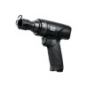Burineur pneumatique Ø10.2 mm à emmanchement rond – faible vibration – 3000 coups/min – corps alu – 5 burins inclus