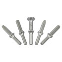 Jeu de 5 burins pour rivets – emmanchement rond Ø10 mm – acier chrome-molybdène – finition sablée – SC9403R à SC9432R