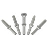Jeu de 5 burins pour rivets – emmanchement rond Ø10 mm – acier chrome-molybdène – finition sablée – SC9403R à SC9432R