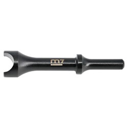 Burin pour biellette de direction – emmanchement rond Ø10 mm – chrome-molybdène – compatible douilles à chocs 1/2" – 110 mm