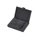 Coffret de chasse-goupilles pour burineur – 6 pièces – emmanchement rond Ø10 mm – acier CrMo – longueurs 177 mm
