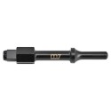 Adaptateur de douille 1/2" pour burineur – emmanchement rond Ø10 mm – CrMo – 127 mm – pour déblocage des écrous