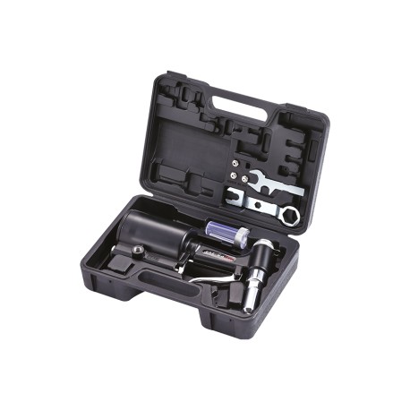 Riveteuse pneumatique – Ø3.2 à 6.4 mm – usage intensif – système hydropneumatique – 360° – 16 mm de course – 1.5 kg