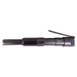Dérouilleur pneumatique à aiguilles – 12 pointes – 5500 coups/min – pour nettoyage, dérouillage et décapage – 460 mm