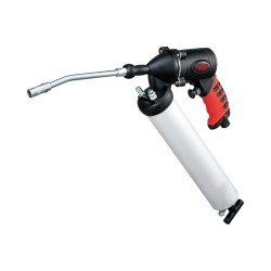 Pompe à graisse pneumatique composite 400cc – poignée ergonomique – protection anti-corrosion – 2,75 à 8,24 bar – 1 kg