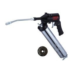 Pompe à graisse pneumatique 400cc – livrée avec adaptateur SG902 – protection anti-corrosion – 2,8 à 8,24 bar – 1460 g