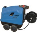 Nettoyeur HP eau chaude 380V – 200 bar – 15 l/min – avec enrouleur 20 m et lance turbo – usage intensif – LIVRAISON OFFERTE