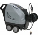 Nettoyeur HP eau chaude tri 380V – 21 l/min – 200 bar – enrouleur 20m – lance turbo – Total Stop – LIVRAISON GRATUITE