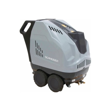 Nettoyeur HP eau chaude tri 380V – 26 l/min – 150 bar – flexible 10m – Total Stop – pompe radiale LIVRAISON OFFERTE