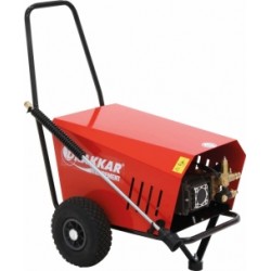Nettoyeur HP 380V 170 bar 18 l/min – Pompe radiale pro, moteur 7,5CV, flexible tressé 20m, usage intensif jusqu’à 7h/jour